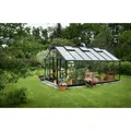 Produktbild: Juliana Gewächshaus 'Gärtner' 368 x 511 cm mit 3 mm Sicherheitsglas anthrazit/schwarz