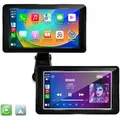 Produktbild: Technaxx Technaxx Wireless Auto Display Car Play & Android Autoradio blau
