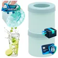 Produktbild: Eiswürfelform Silikon 2PCS Eiswürfelbehälter Eisbereiter blau für Getränke