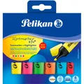 Produktbild: Pelikan Textmarker 490, 6er Etui, farbig sortiert