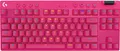 Produktbild: Logitech G PRO X TKL Lightspeed Gaming-Tastatur - Kabellos, Rosa, Taktile Schalt