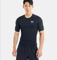 Produktbild: Under Armour T-Shirt Herren Kurzarm HeatGear® 001 Schwarz/Weiß Logo
