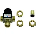 Produktbild: Vaillant Warmwasser-Thermostatmischer 302040 mit Klemmringverschraubung 22mm, 3/4