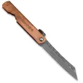 Produktbild: Higo Irogane Damascus - Japanisches Kupfer Taschenmesser mit Damastklinge & Öse