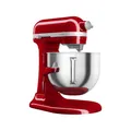 Produktbild: KitchenAid Artisan Standmixer mit Ausziehschüssel, Empire Red, 6,6 L