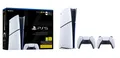 Produktbild: Playstation PlayStation 5 Slim Digital Edition Konsole + zweiten Controller Weiß (Set, 2 St., inkl. 2. DualSense Controller)