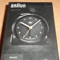 Produktbild: BRAUN BNC001 Klassischer Quarz Wecker Reisewecker,Schwarz,NEU!