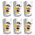 Produktbild: Emsa 6er Set PIRATES Kinderbecher, 0,2 L, Kunststoff, Eckig, Wiederverwendbar, 6 Stück