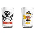Produktbild: Emsa Pirates Kinderglas 0.2 L Glas Trinkbecher für Kinder Trinkglas Piraten