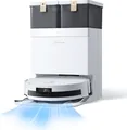 Produktbild: ECOVACS Saug-/Wischroboter DEEBOT T50 MAX PRO OMNI WHITE mit einer Saugkraft von 18.500 Pa White One Size