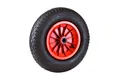 Produktbild: Grafner Schubkarren-Rad Schubkarrenrad 4.80/4.00-8 PU Luftbereifung Kunststoff Felge (Stk, 1), Ø 380mm, luftbereift, 120 kg Traglast, 4.80/4.00-8