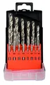 Produktbild: Projahn 14tlg. Maschinengewindebohrer-Set Satz HSS DIN 371 / 376 35° M3-M12 Sack