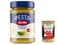 Produktbild: 12x Barilla Pesto Basilico e Limone Glutenfreie Pasta-Sauce 190g+Polpa 400g