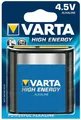Produktbild: Batterie Alkali 4,5Volt Block Varta - High Energy (4912)