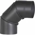 Produktbild: Ofenrohrbogen 90° Ø150mm verstellbar Ofenrohr Abgasrohr Kaminrohr Ofen Kamin TOP