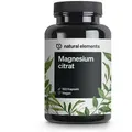 Produktbild: natural elements Magnesiumcitrat – 360mg elementares Magnesium pro Tagesdosis – 180 Kapseln