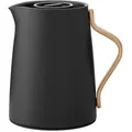 Produktbild: Stelton Isolierkanne Emma 1000 ml Edelstahl Mat Black 1 l