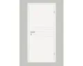 Produktbild: Pertura Zimmertür Perla 06 weiß lackiert (ähnlich RAL 9010) 86,0x198,5 Rechts