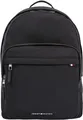 Produktbild: Tommy Hilfiger Herren Rucksack Signature Backpack Wasserabweisend, Schwarz (Black), Einheitsgröße