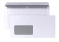 Produktbild: POSTHORN DIN lang Briefumschläge 110x220mm klebend mit Fenster, 995 Stück, weiß