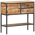 Produktbild: Sideboard 85x30x80 Cm Raues Mangoholz Vidaxl