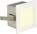 Produktbild: SLV FRAME BASIC, Einbauleuchte, LED, 3000K, eckig, inkl. Blattfedern, weiß matt (113262)
