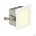 Produktbild: SLV 113262 FRAME BASIC LED Einbauleuchte warmweisse eckig mattweiss