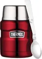 Produktbild: Thermos King Essensbehälter mit Löffel, 450ml, rot