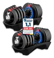 Produktbild: DH FitLife 1,5 bis 18 kg verstellbares Hantelset, Variable Gewichte 12 in 1