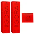 Produktbild: Schwarzkopf Igora Royal 2 x 60 ml 7-1 Mittelblond Cendre Haarfarbe Cremefarbe Se