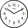 Produktbild: Technoline Wanduhr WT 630 Schwarz analoge Anzeige 25 cm ⌀ Batteriebetrieb