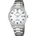 Produktbild: Festina Herren Analog Quarz Uhr mit Edelstahl Armband F20511/1 - Silber