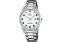 Produktbild: Festina Quarzuhr Herrenuhr F20511/1 – Elegante Herren-Armbanduhr mit Edelstahlband, F20511/1, 39,3 mm Gehäuse, Weißes Zifferblatt – Klassisches Design
