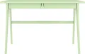 Produktbild: Edda Schreibtisch mit 2 Schubladen / Massivholz Buche / Schminktisch / Computertisch / Kinderschreibtisch / Bürotisch / Pastellgrün