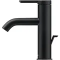 Produktbild: Duravit C.1 Einhebel-Waschtischmischer M, mit Ablaufgarnitur, Ausladung 113mm, C11020001046, Farbe: Schwarz Matt