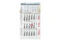 Produktbild: Timr Monatskalender 3-Monatskalender 2026 Jahresübersicht D / GB / F / I / E / NL tr345
