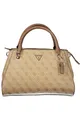 Produktbild: GUESS JEANS Umhängetasche, Beige Damen Tasche mit verstellbarem Riemen und vielen Fächern
