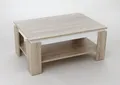Produktbild: Couchtisch Tim II mit Ablageboden, Farbe sonoma-eiche/weiß