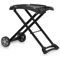 Produktbild: BBQ-Toro Grilltisch für Gasgrill, faltbarer Rollwagen für Grill, Tragbarer Grillständer, Unterbau - Schwarz