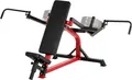 Produktbild: VEVOR Trainer für Brustmuskeln und hinteren Deltamuskel (Neigung), 204 kg belastbare Brustmaschine, verstellbares Fitness-Brustbank-Set