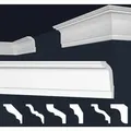 Produktbild: Marbet Design - Stuckleisten xps Styropor weiß 2 Meter Deckenleisten Wandleisten E-Leisten Modelle: 40 Meter / 20 Leisten, E-35 / 45x67mm