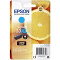 Produktbild: Epson Claria 33 Tintenpatrone Cyan – Original für brillante Druckergebnisse