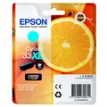 Produktbild: Epson C13T33624012 33XL Tintenpatrone cyan, 650 Seiten ISO IEC 19752 8.9ml f
