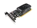 Produktbild: Lenovo ThinkStation NVIDIA Quadro P1000 4GB GDDR5 Mini DPx4 Graphics Card with LP Bracket, 4X60N86660, schwarz
