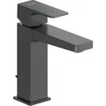 Produktbild: Duravit Manhattan Einhebel-Waschtischmischer, Ausladung 129 mm, mit Ablaufgarnitur, MH1020001046, Farbe: Schwarz Matt