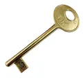 Produktbild: Universalschlüssel für Innen-Patentschlösser, lackiertes Messing, Öffnet alle Schlösser der Serie CENTRO und Serie Patent, antiker Typ AGB