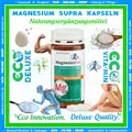 Produktbild: Magnesium 400 Supra Kapseln 💯 120 Kps. Nahrungsergänzungsmittel 💰HOT % SALE🛒