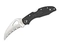 Produktbild: Spyderco Byrd Hawkbill Serrated 01SP2200SBK, Schwarz