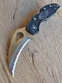 Produktbild: SPYDERCO Hawkbill Vollwelle - Messer- EINHAND TASCHENMESSER - 01SP2200SBK