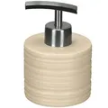 Produktbild: Kleine Wolke Bad Accessoires Sahara Seifenspender klein 12,5x8x8 cm | natur - beige